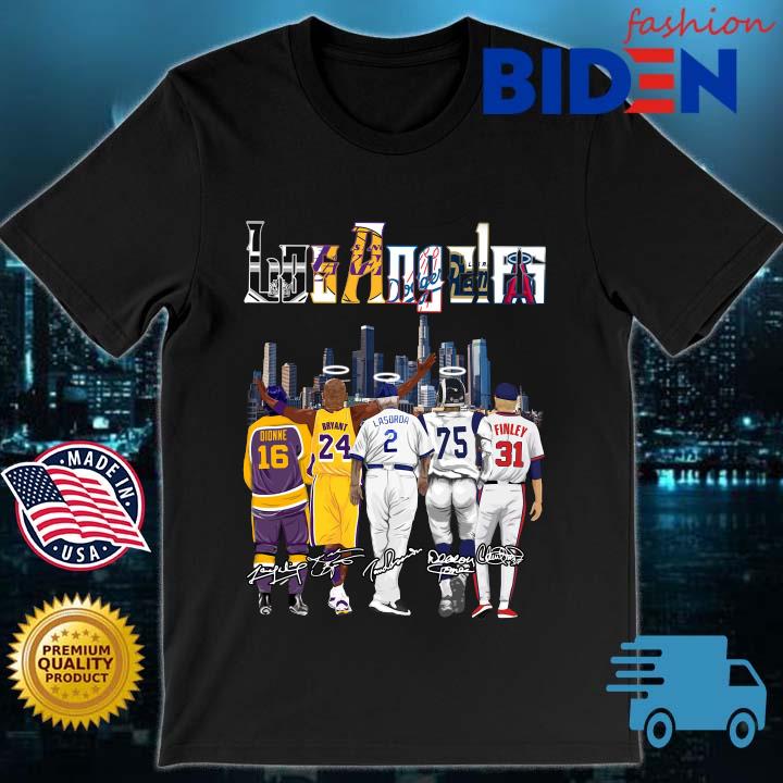 Los Angeles Sports Los Angeles Rams Los Angeles Lakers Los Angeles Dodgers Los  Angeles Angels Los Angeles Kings Signatures Shirt, hoodie, sweater, long  sleeve and tank top