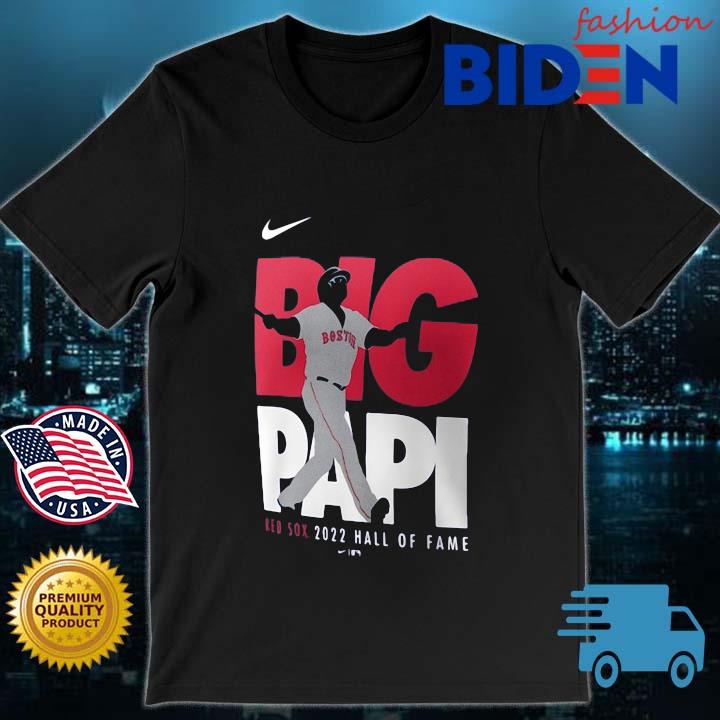 big papi hall of fame t shirt