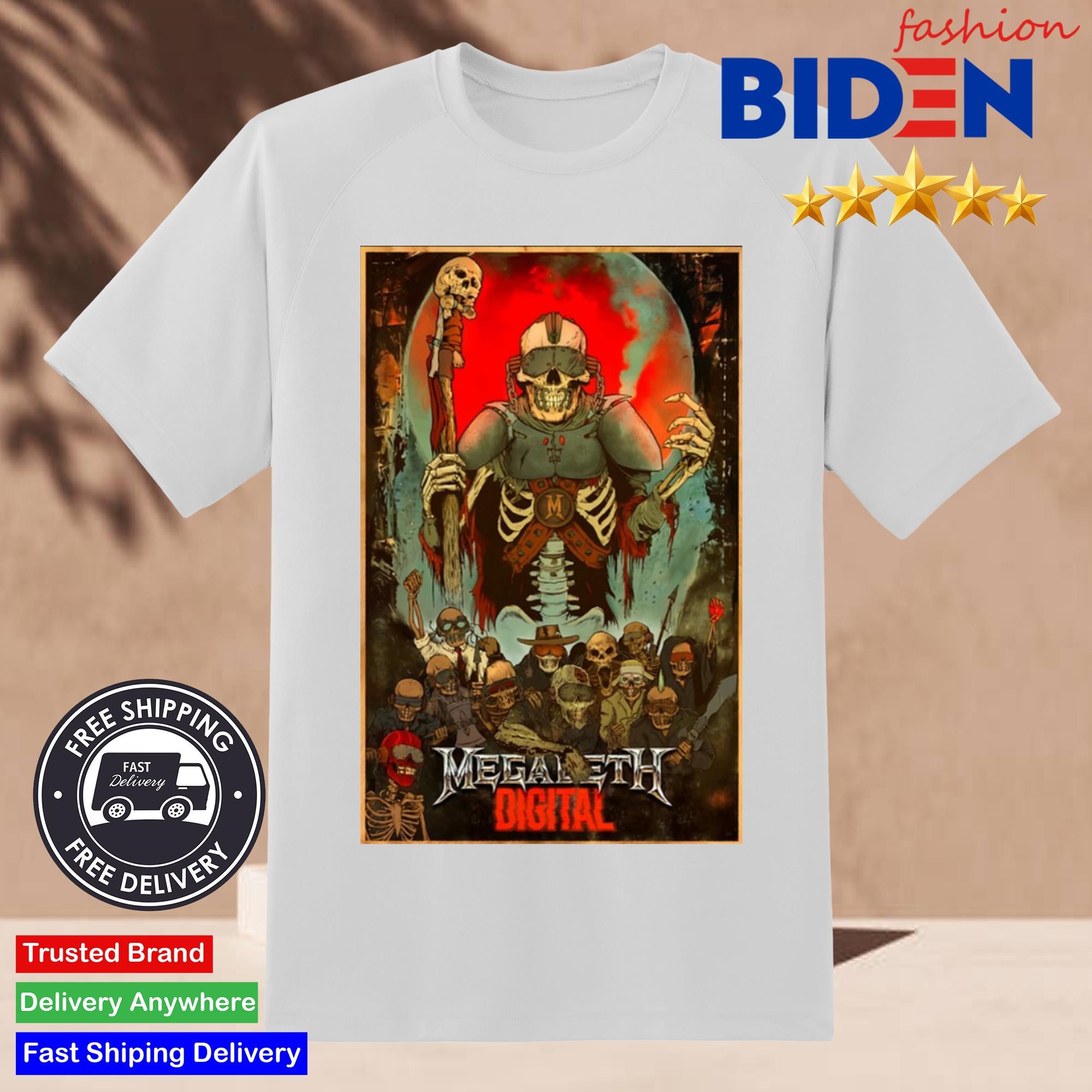 Megadeth Digital 2024 Shirt