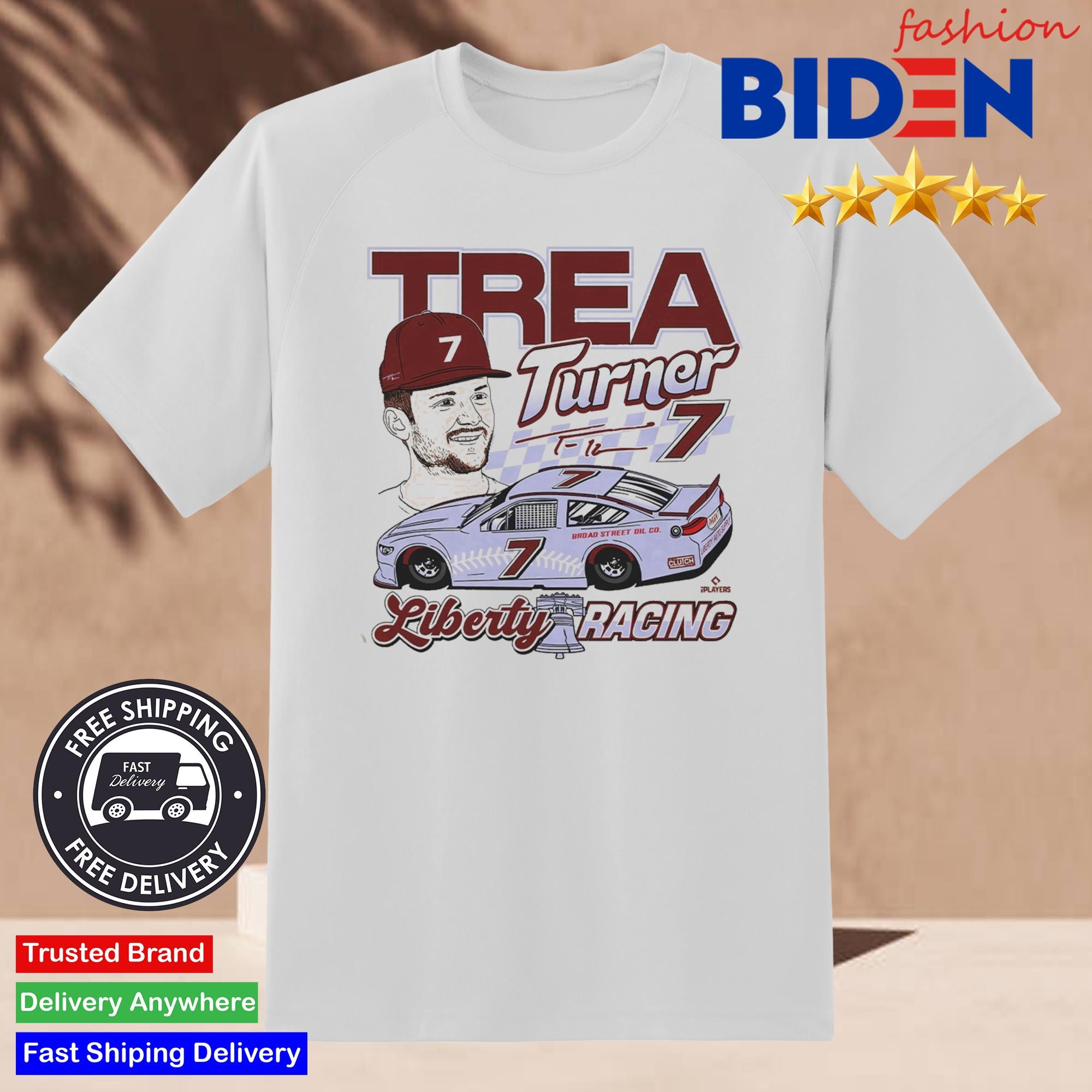 Trea Turner Liberty Racing Shirt